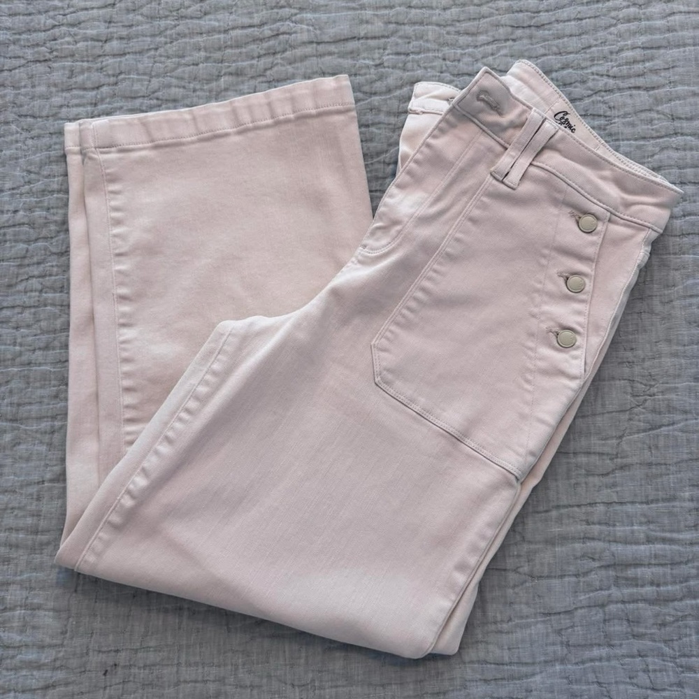 High Rise Wide Leg Jean
